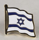 Israel, ישראל,Medinat Yisra'el Flag Lapel / Hat Pin NEW