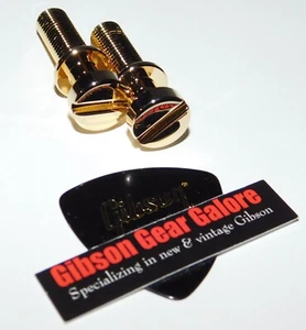 Gibson Les Paul Tailpiece Studs Gold Guitar Parts ES Custom SG HP Brass Project - Picture 1 of 5
