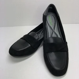 Baretraps Juliya Loafers Size 5.5 Black Leather - Picture 1 of 10