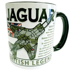 SEPECAT Jaguar RAF French Air Force Military Attack Aircraft Design Mug - Picture 1 of 1