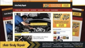🙂 Schlüsselfertige Autoreparatur Nische Blog Website - Bild 1 von 1
