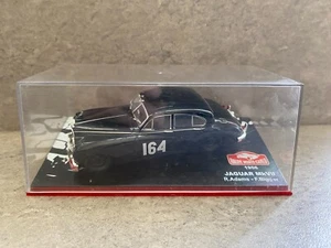 DIECAST 1:43 JAGUAR MKVII R.ADAMS F.BIGGER RALLYE MONTECARLO 1956 (04) - Picture 1 of 2