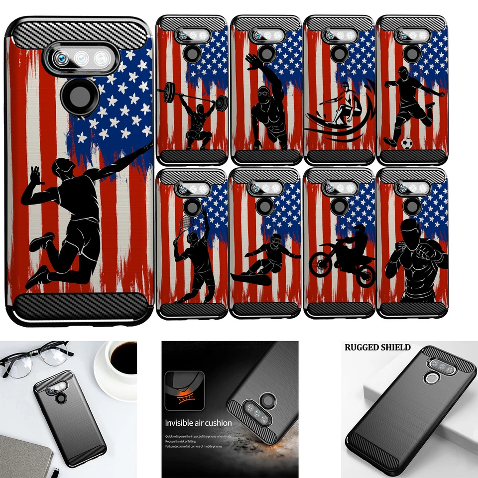 For [LG Harmony 4 (2020)][Flex TPU Fiber SET14] Unique Matte Case - Image 1 of 1