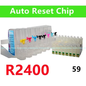 Refillable Empty Cis ciss ink system for Stylus R2400 Printer T059 59 cartridge - Picture 1 of 1