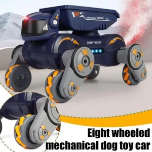 Robot Dog Remote Control Dual Control Gesture Stunt with Dog Robot Music Y4N4 - Picture 1 of 29