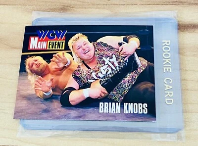 1995 Cardz WCW Evento Principal #26 Nasty Boys Brian Knobs Novato WCW Casi Nuevo Foto 1 de 2