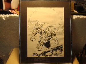 RARE JAY MORRONE Cartoonist Original Hand Drawn  Art Sketch Signed - Picture 1 of 14