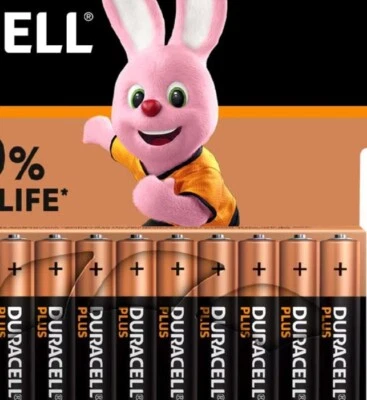 Duracell Plus Batteries AAA  100% EXTRA LIFE  Pack Of 12 - Image 1 of 4