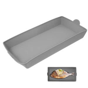 Deep Rectangle Baking Tray Large Silikonverpackungsplatte Tablett Für Backofen - Bild 1 von 12