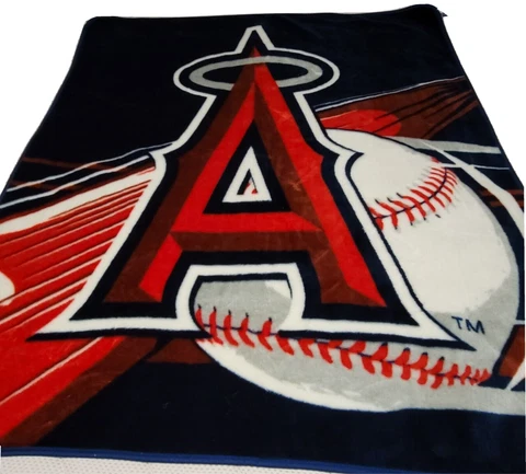 Oakland A’s Athletics MLB Club Baseball Fleece Throw Plush Blanket 51 x 58 Inch Cover