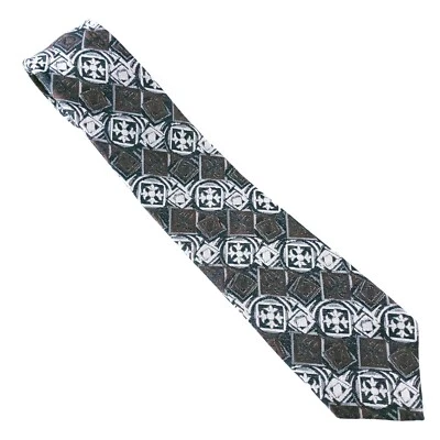 Corbata de cuello Expressions World Wide para hombre mezcla de poli seda multicolor 54 x 2,75 - nueva sin etiquetas Foto 1 de 4