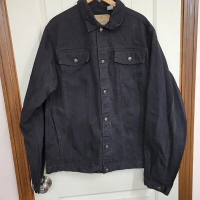  Chaqueta vaquera negra de Liberty Blues, talla L   Foto 1 de 4