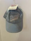 Chapeau bière légère Coors bleu ciel brodé logo casquette de baseball réglable bretelles