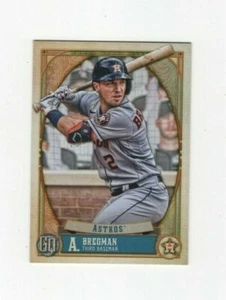 2021 TOPPS GYPSY QUEEN BASEBALL - ALEX BREGMAN HOUSTON ASTROS #101 - Picture 1 of 6