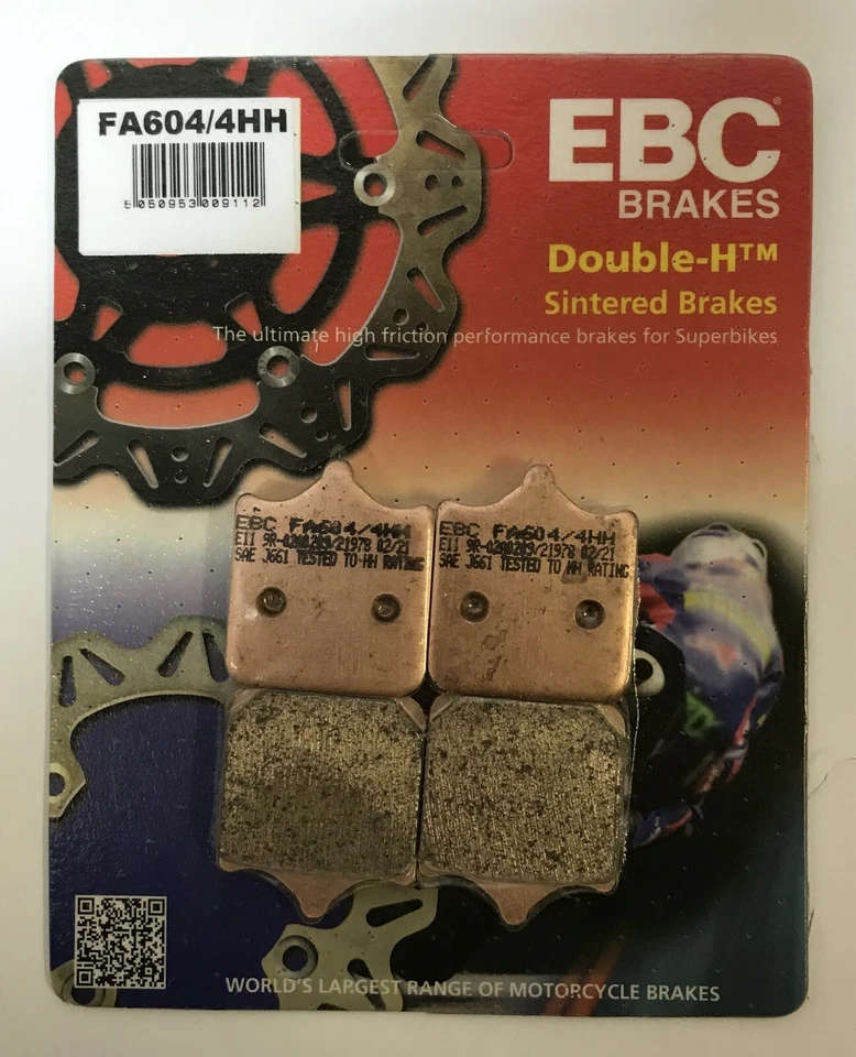 EBC Sinter Vordere Bremsbeläge Für Triumph Street Doppelter (2019 Zu 2022) - Bild 1 von 2