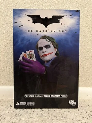 DC Direct THE JOKER The Dark Knight Figure Doll Heath Ledger New In Box Rare - Изображение 1 из 4