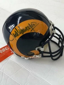 Mini Casco Retroceso Firmado JACK YOUNGBLOOD JSA KK53695 - Imagen 1 de 1