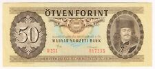 1986 Hungary 50 Forint 017235 Paper Money Banknotes Currency