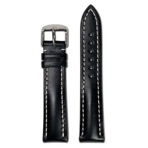 Tanned Leather Watch Band | Tornado | Black | For Breitling - Bild 1 von 2