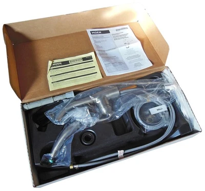 Grifo de cocina Moen 7294SRS Arbor 1 manija, acero inoxidable resistente a manchas, nuevo sistema operativo en caja Foto 1 de 4