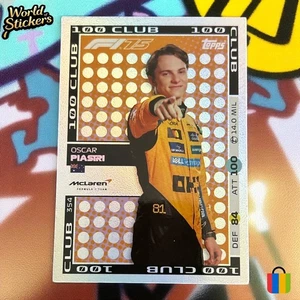 Topps Turbo Attax 2025 Formula 1 Karte Nr. 354 Oscar Piastri - Club 100 - Bild 1 von 1