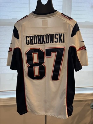 Camiseta Nike de los New England Patriots Rob Gronkowski talla M Foto 1 de 3