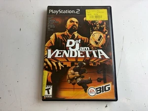 Playstation 2 Ea Sports Def Jam Vendetta (Sony PlayStation 2, 2003) W/ Manual - Picture 1 of 3