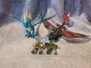 How to Train your Dragon Toothless and Hiccup Figure Stormfly Hidden World H - Picture 1 of 7