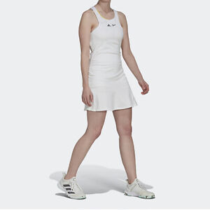 Adidas London Y Dress Women's Tennis One Piece Racket White Asian Fit HT5947