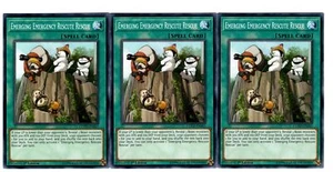 Yugioh- 3X Emerging Emergency Rescute Rescue - Common - 1st Ed - COTD-EN061 - NM - Imagen 1 de 1