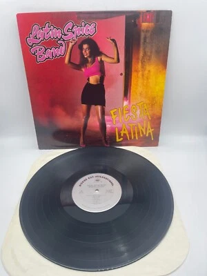 LATIN SPICE BAND Fiesta Latina 1989 CBS DIL80260 Latin Merengue Tropical Vinyl - Image 1 of 4