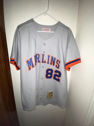 turn back the clock (florida marlins) mitchell & ness jersey 100% authentic Cover