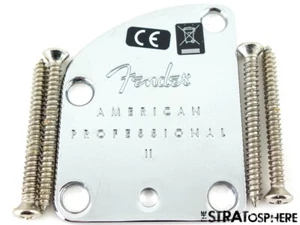 Fender American Professional II Stratocaster, Contour NECK PLATE Strat! - Picture 1 of 1