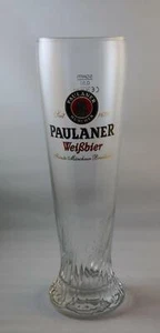 6 Paulaner München Weissbier Gläser, seit 1634, ca. 0,5 l, Kneipe, 6 Stück Neu!