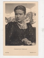 Heidemarie Hatheyer Actress Vintage RP Postcard 480a