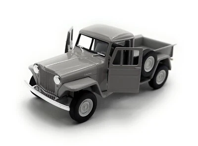 WELLY Modèle De Voiture Jeep Willys Pick Up SUV Véhicule Miniature Échelle 1:34-39