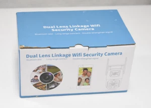 Hiseeu Dual Lens Linkage Wifi Security Camera Long Range Connection 2 Way - Picture 1 of 5