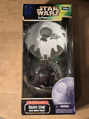 Star Wars Complete Galaxy Death Star with Vader Power of the Force New Boxed - Image 1 of 3