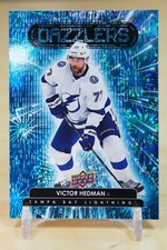 2022-23 Upper Deck UD Dazzlers Blue #DZ-16 Victor Hedman - Tampa Bay Lightning