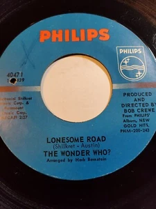 The 4 Seasons - Lonesome Road-The Wonder Who? Phillips 1967 VG+ F34 - Bild 1 von 1