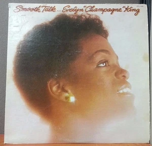 EVELYN CHAMPAGNE KING smooth talk LP VG APL1-2466 USA 1977 2nd Cover Var - Picture 1 of 2