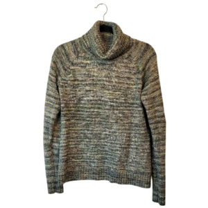 Columbia Green Space Dye Turtleneck Sweater Size L - Picture 1 of 6