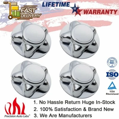 Nuevo tapacubos central de rueda cromados de 16 pulgadas 4 piezas para Ford F150 Expedition 1997-2003 Foto 1 de 4