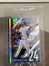 Ken Griffey JR. 2020 Topps Chrome Silver A numbers Game #NGC-10 Baseball Card