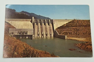 Lookout Point Dam Oregon Vintage Postcard Located between Eugene & Oakridge - Picture 1 of 3