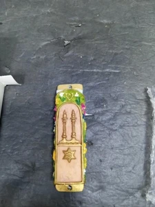 ❤️ Mezuzah Shabbat Kerzen - Bild 1 von 5