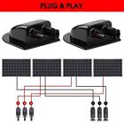 Compact ABS Solar Panel Cable Connections Box for Housing Solar Cells on RV