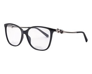 Swarovski SK 5367 005 Black Cat Eye Plastic Optical Eyeglasses Frame 53-14-140 - Picture 1 of 3