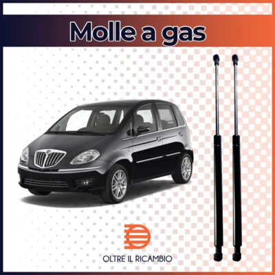 Coppia Molle a Gas Portellone Pistoni Cofano Posteriore Lancia Musa 2003-2016