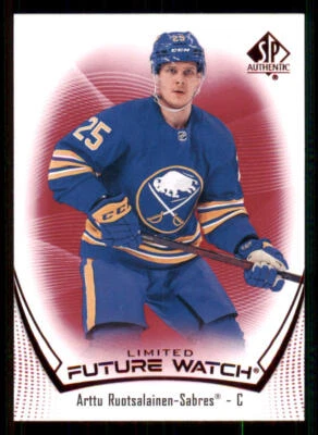 2021-22 SP Authentic Limited Red #139 Arttu Ruotsalainen FW - Image 1 of 2